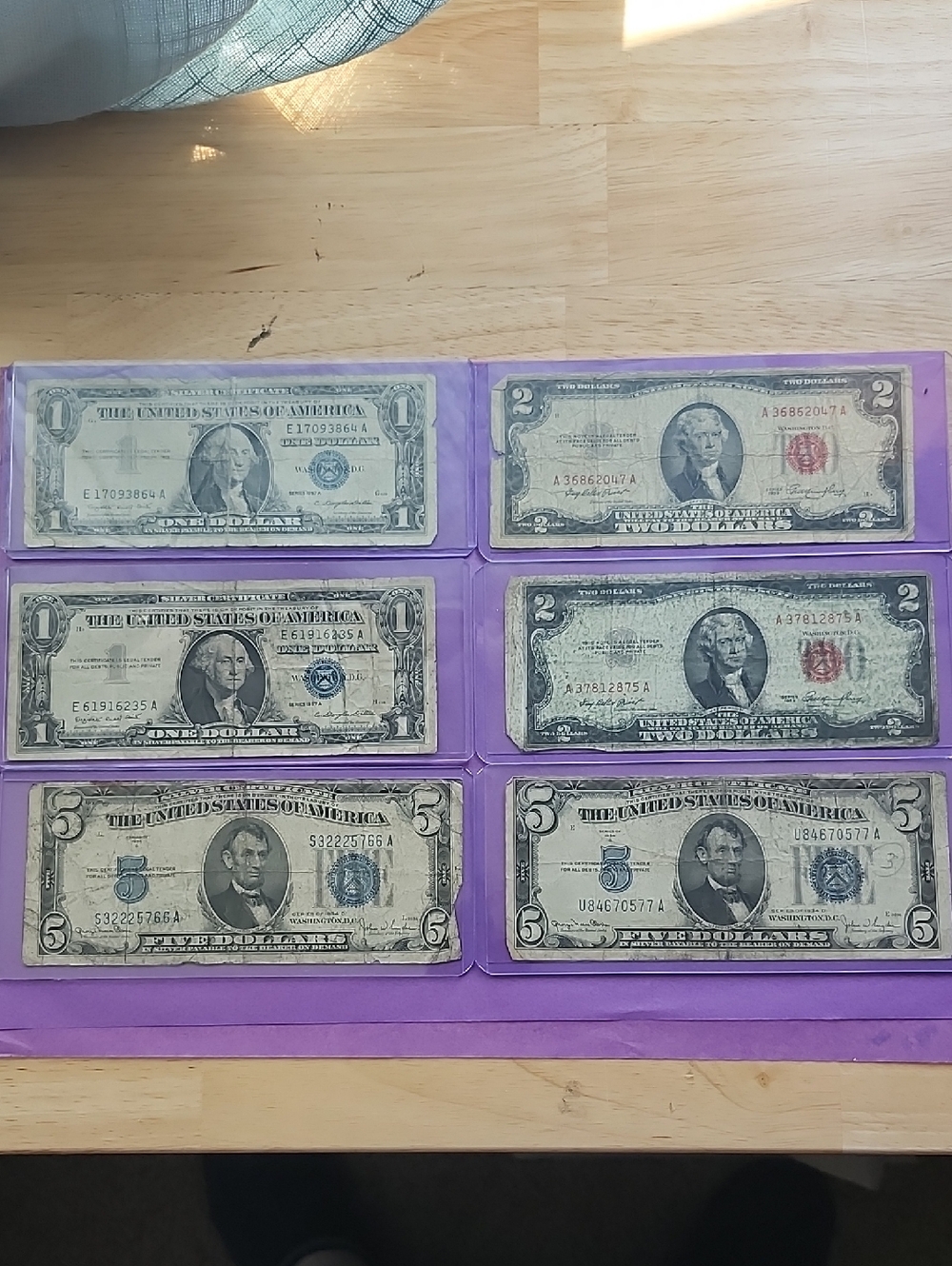 Old Silver Certificates And Bills